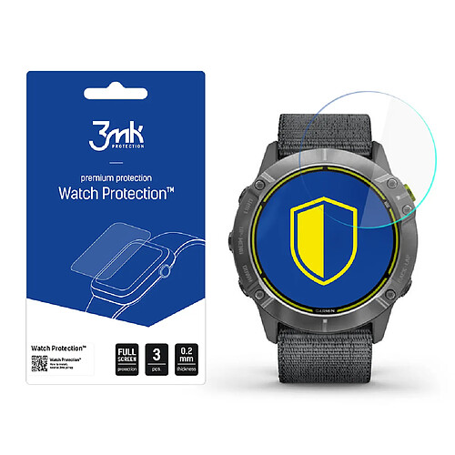 Max Protection Garmin Enduro - 3mk Watch Protection v. FlexibleGlass Lite