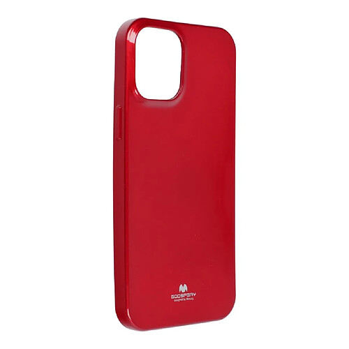 Ozzzo coque jelly mercury pour iphone 12 pro max rouge