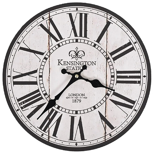 Decoshop26 Horloge murale vintage Londres 30 cm DEC022257