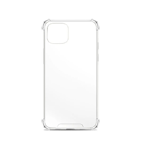 MOOOV Coque semi-rigide renforcée pour iPhone 14 Plus - transparente