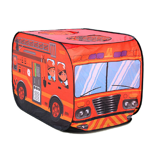 Tente De Jeu De Camion Pliable Pour Enfants Garçons Et Filles Playhouse Autobus Scolaire Extérieur Intérieur