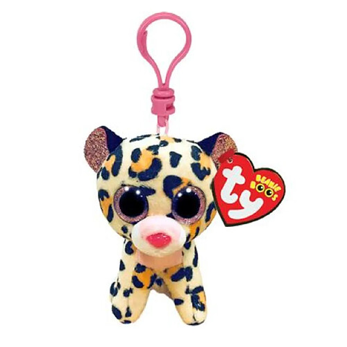 Ty Beanie Boos Clip Livvie Le Leopard