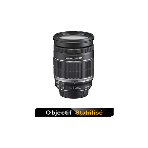 CANON Objectif EF-S 18-200mm f/3,5-5,6 IS Garanti 2 ans