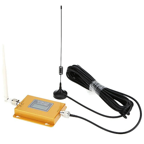 Amplificateur De Signal Mobile 2100MHz Avec Antenne Et Écran LCD Pour Maison Et Bureau YONIS