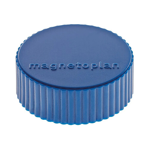 Magnétoplan Aimant D34mm, VE 10 pièces Force 2000g, dbleu