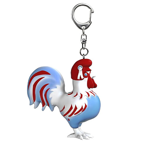 Papo Porte cle Coq Français Mascotte 2024