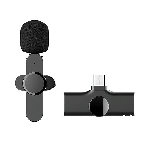 Yonis Microphone Sans Fil USB-C Pour Diffusion Live