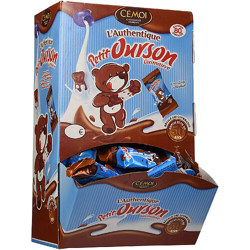 Cemoi Véritable Petit Ourson Chocolat Lait (par 80)