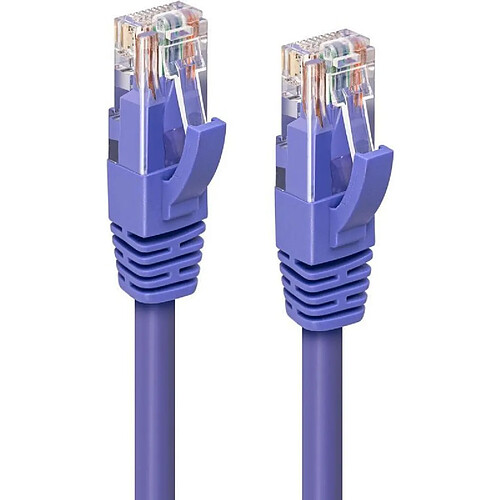 Disney Microconnect MC-UTP6A03P Netzwerkkabel Violett 3 m Cat6a U/UTP (UTP) (MC-UTP6A03P)