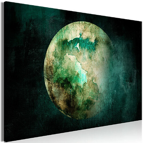 Jardindeco Tableau - Green Pangea (1 Part) Wide 120 x 80 cm