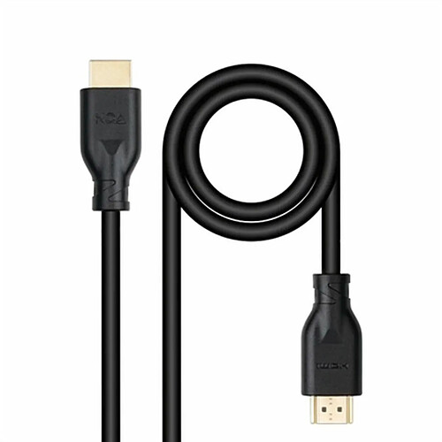 Câble HDMI NANOCABLE 10.15.3900 50 cm Noir