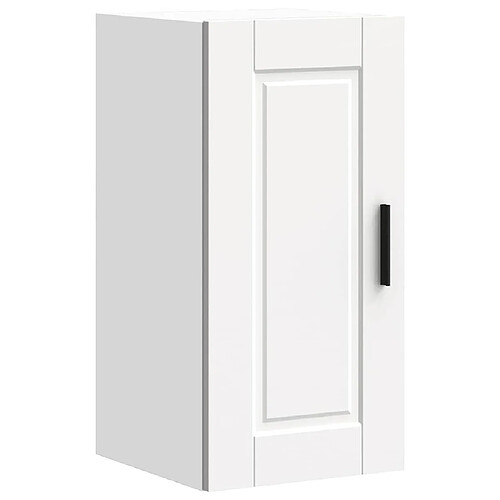 vidaXL Armoire murale de cuisine Porto blanc bois d'ingénierie