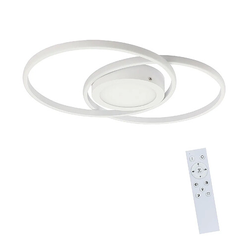 ZMH LED Ceiling Light Dimmable Modern 48W With Remote Control Hallway