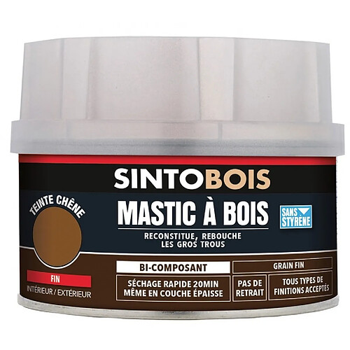 Mastic à bois Sinto