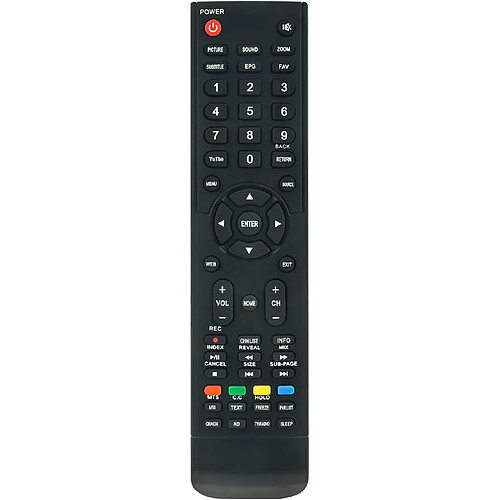 SANAG Rm-C3311 Remplacement De La Telecommande Compatible Avec Jvc Tv Lt-43Hw97U Lt-49Hw97U Lt-55Hw97U