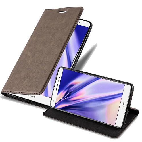 Cadorabo Coque Huawei MATE S Etui en Brun