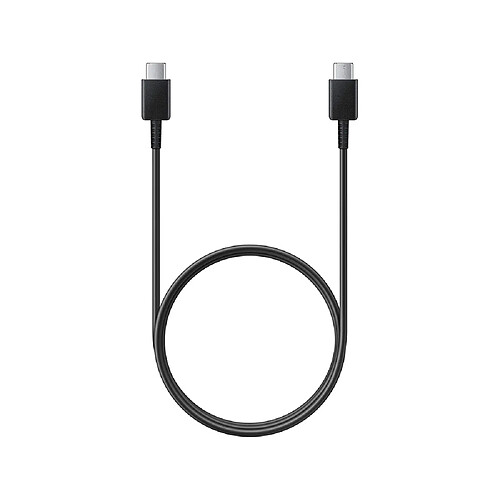 Samsung Câble de Charge USB-C vers USB-C Power Delivery 60W Super Fast Charging 3A 1m Noir