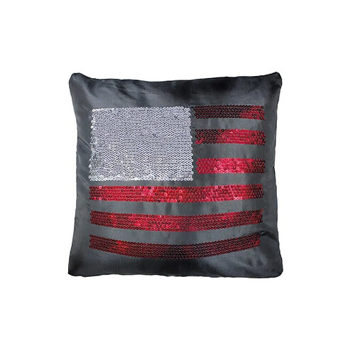 Paris Prix Housse de coussin Strass US Flag