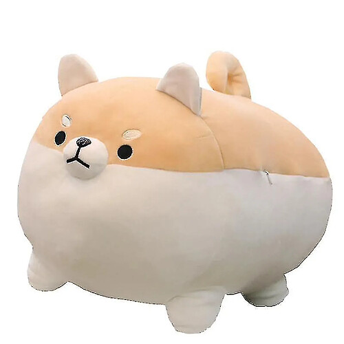 Universal Nouveau 40cm mignon shiba inu chien en peluche jouet en peluche animal doux corgi chai givre de Noël (marron)