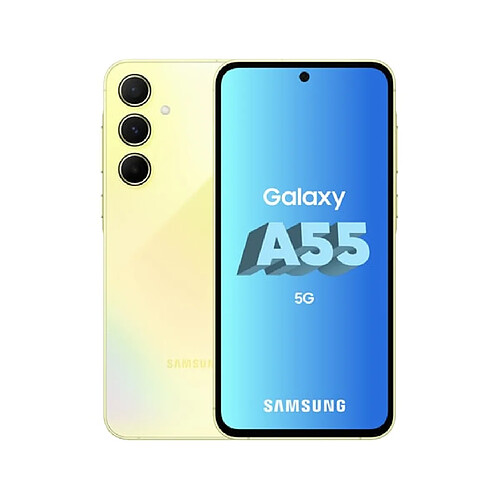 Samsung Smartphone Galaxy A55 Lime 128 Go (Import EU)