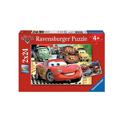 Ravensburger Puzzle 2x24p Nouvelle aventure Cars