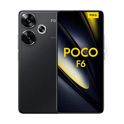 Xiaomi Poco F6 5G 8Go/256Go Noir (Black) Double SIM