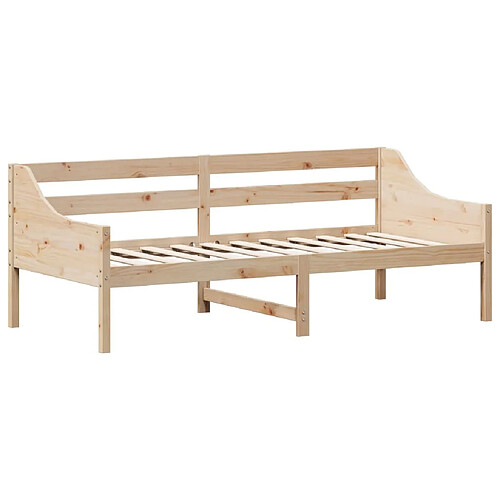 Maison Chic Lit d'appoint | Lit de jour | Lit de repos 100x200 cm bois de pin massif -GKD13318