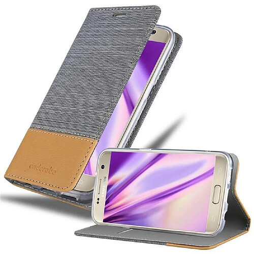 Cadorabo Coque Samsung Galaxy S7 Etui en Gris