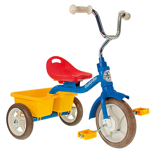 Tricycle métal colorama avec benne - Italtrike