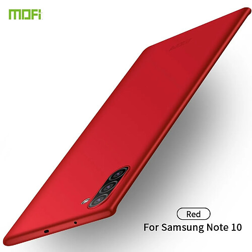 Wewoo Coque Rigide Étui ultra-mince pour ordinateur Galaxy Note10 rouge