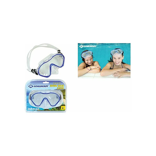 Schilder Fun Sport SCHILDKRÖT Masque de plongée Junior 'Tahiti', bleu foncé ()