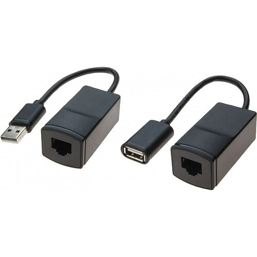 Abi Diffusion Extendeur USB sur RJ45 CAT5 - 60m