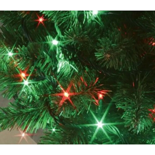 Guirlande de Noël 500 Leds Rouge/vert - Feeric Christmas