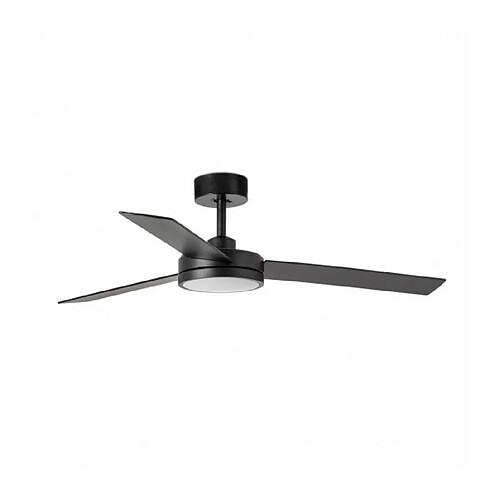 faro Plafonnier ventilateur Barth Noir mat 29,1 Cm