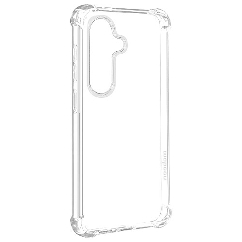 Avizar Coque pour Samsung Galaxy A55 5G Silicone Coins Bumper Antichocs Transparent