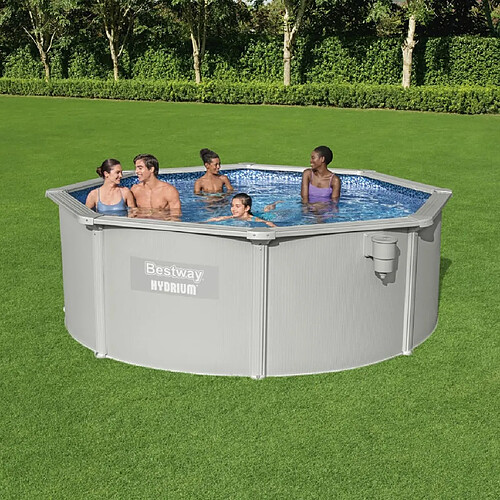 Bestway Piscine encadrée hors sol ronde Hydrium 360x120 cm