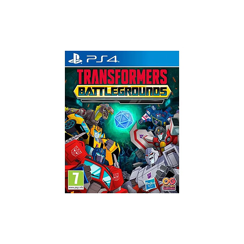 Just For Games Transformers Battlegrounds Jeu PS4