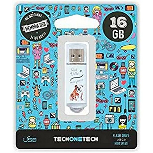 Techone Clé USB Tech One Tech TEC4009-16 16 GB