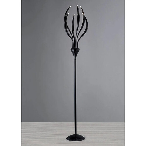 Luminaire Center Lampadaire Llamas 6 Ampoules noir