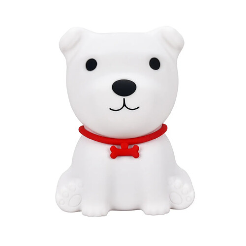 Universal Veilleuse enfant capteur tactile chien drôle salle de télécommande décoration lampe de table colorée chambre enfant bébé cadeau | Veilleuse LED