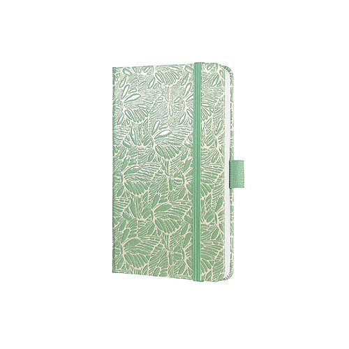 SIGEL J0304 Agenda semainier Jolie 2020, couverture rigide, 9, 5 x 15 cm, motif papillons vert