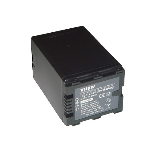 Vhbw Batterie XXL LI-ION pour PANASONIC HC-X900, HC-X900M remplace VW-VBN390, VW-VBN390E, VW-VBN260 avec puce Infochip etc.