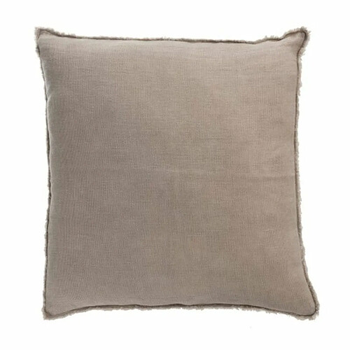 Paris Prix Coussin Déco Carré Faded 45x45cm Marron Clair