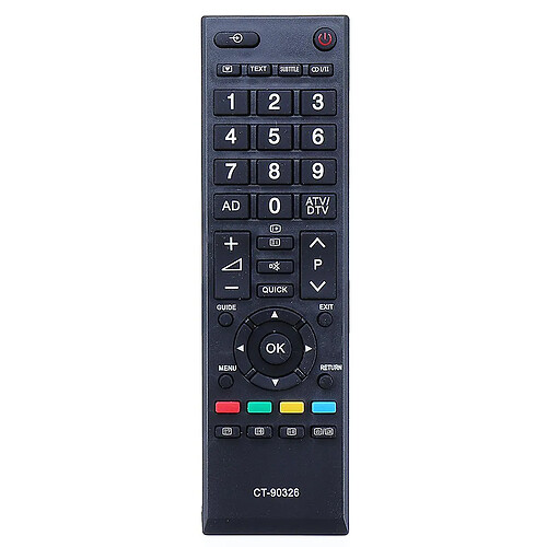 Universal Remplacement télécommande TV pour Toshiba CT-90326/CT-90438/CT-8062/CT-8042.