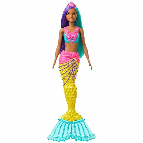 Ludendo Barbie Sirène Dreamtopia Jaune