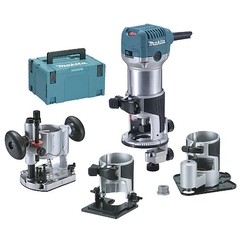 Makita Défonceuse multifonctions 710W- RT0700CX3J