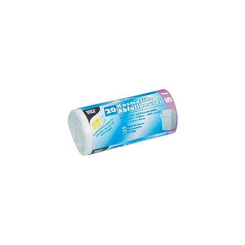 STARPAK Sac poubelle LDPE, 5 litres, blanc ()