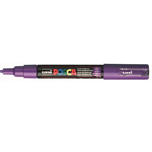 MARQUEUR VIOLET POINTE EXTRA FINE 0,7/1M