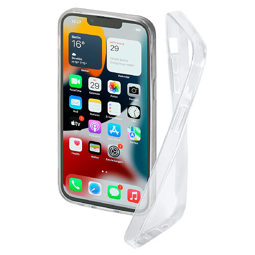 HAMA Coque de protection "Crystal Clear" pour Apple iPhone 13