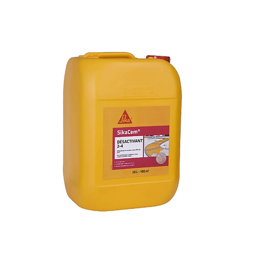 Désactivant de surface SIKA SikaCem Désactivant 2-4 - Bleu - 20L